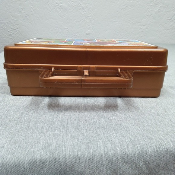 Vintage Whirley Disney's Cooked Up Comics Goofy & Max Plastic Pen cilCase - Picture 6 of 10